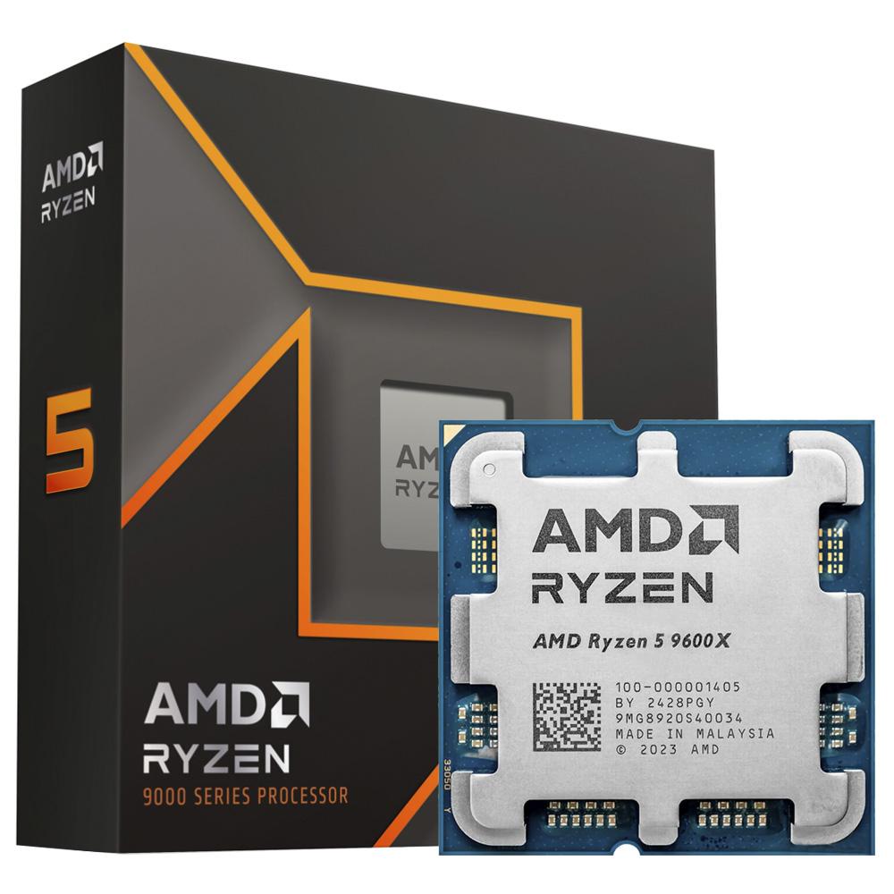 Processador AMD Ryzen 5 9600X Socket AM5 / 5.4GHz / 38MB